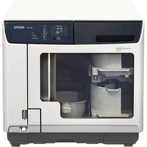 Product CDs, DVDs, or Blu-rays® for you or your patients' records thanks to the Epson PP-100 Disc Producer