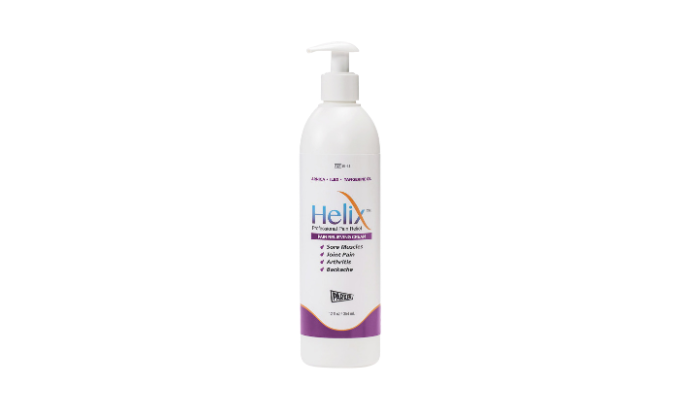 Helix Pain Relieving Cream - Avalaible at ERI in 12oz Pump Bottle