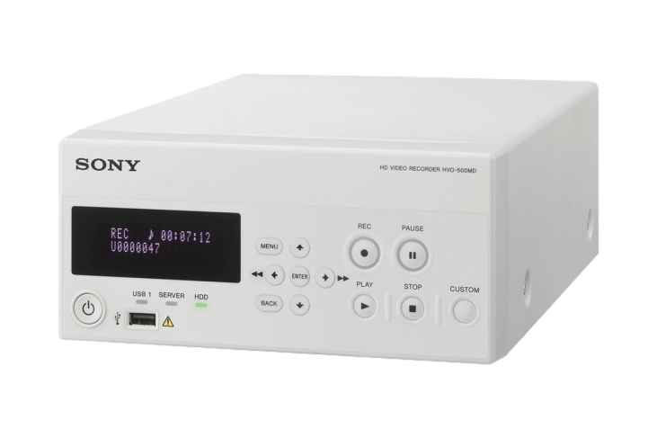 The Sony HVO-500MD HD Medical Video Recorder is an HD surgical video recorder from Sony