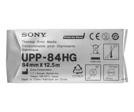 Sony UPP-84HG Roll high glossy ultrasound paper compatible with Sony printer