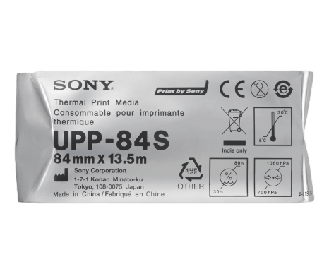 Sony UPP-84S Standard cost effective thermal print media compatible with Sony printers