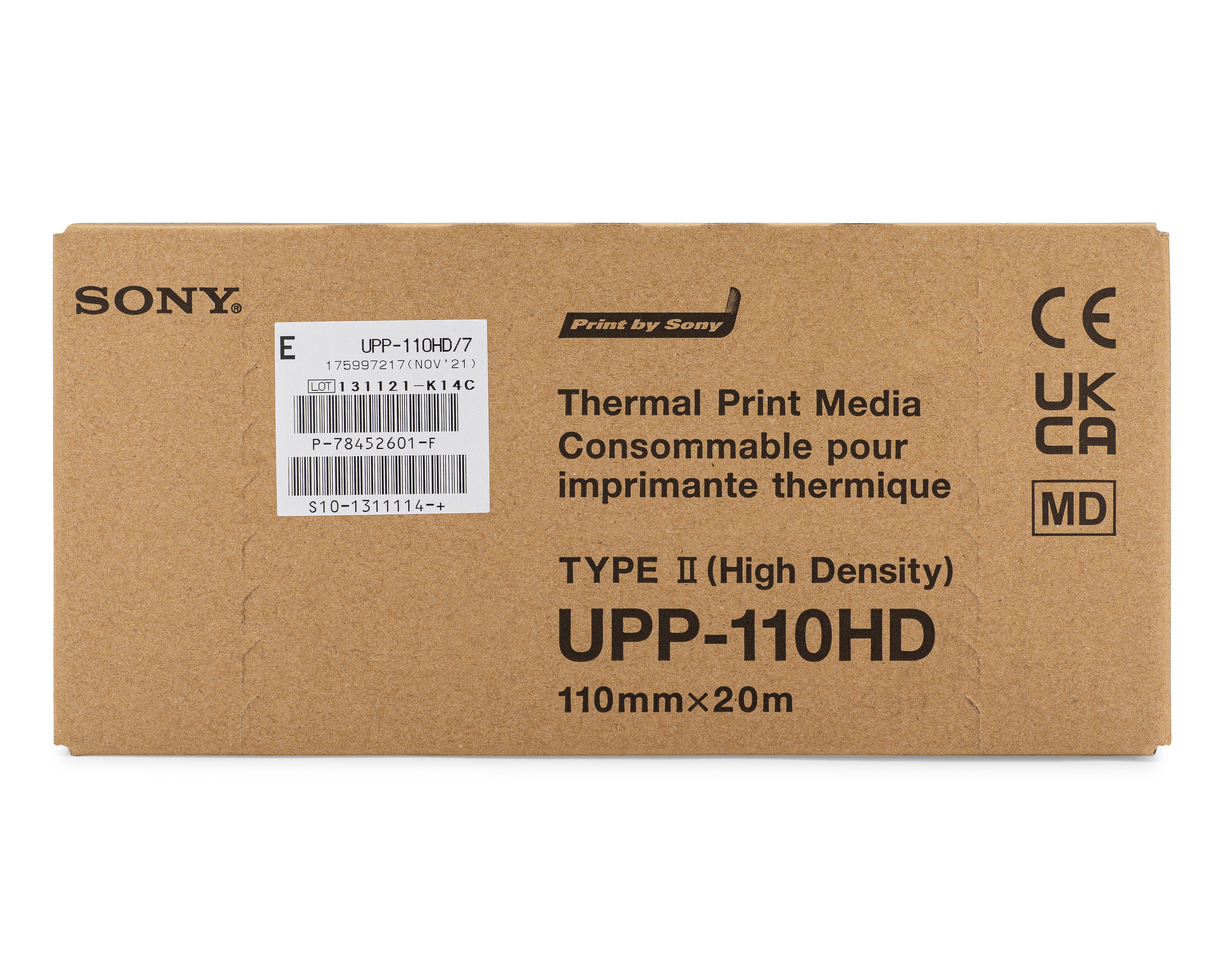 Sony UPP-110HD high density ultrasound paper
