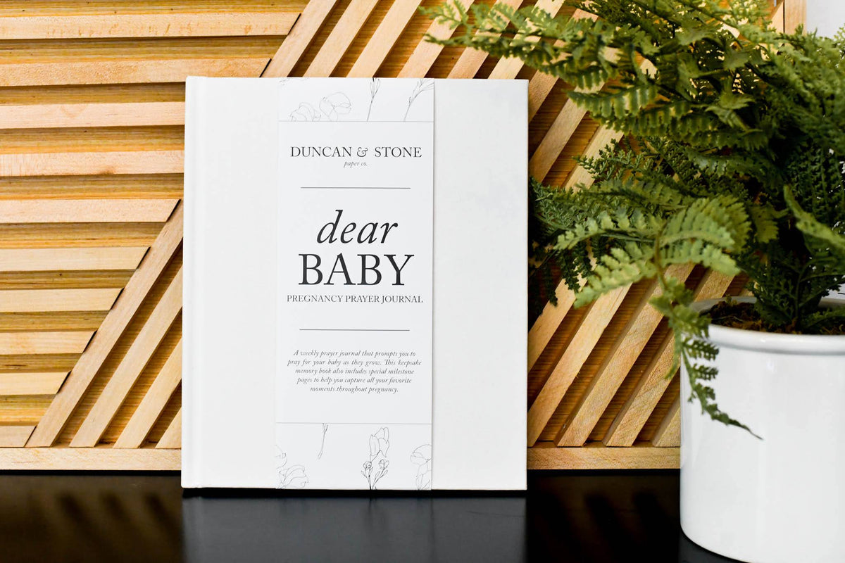Dear Baby: Pregnancy Prayer Journal