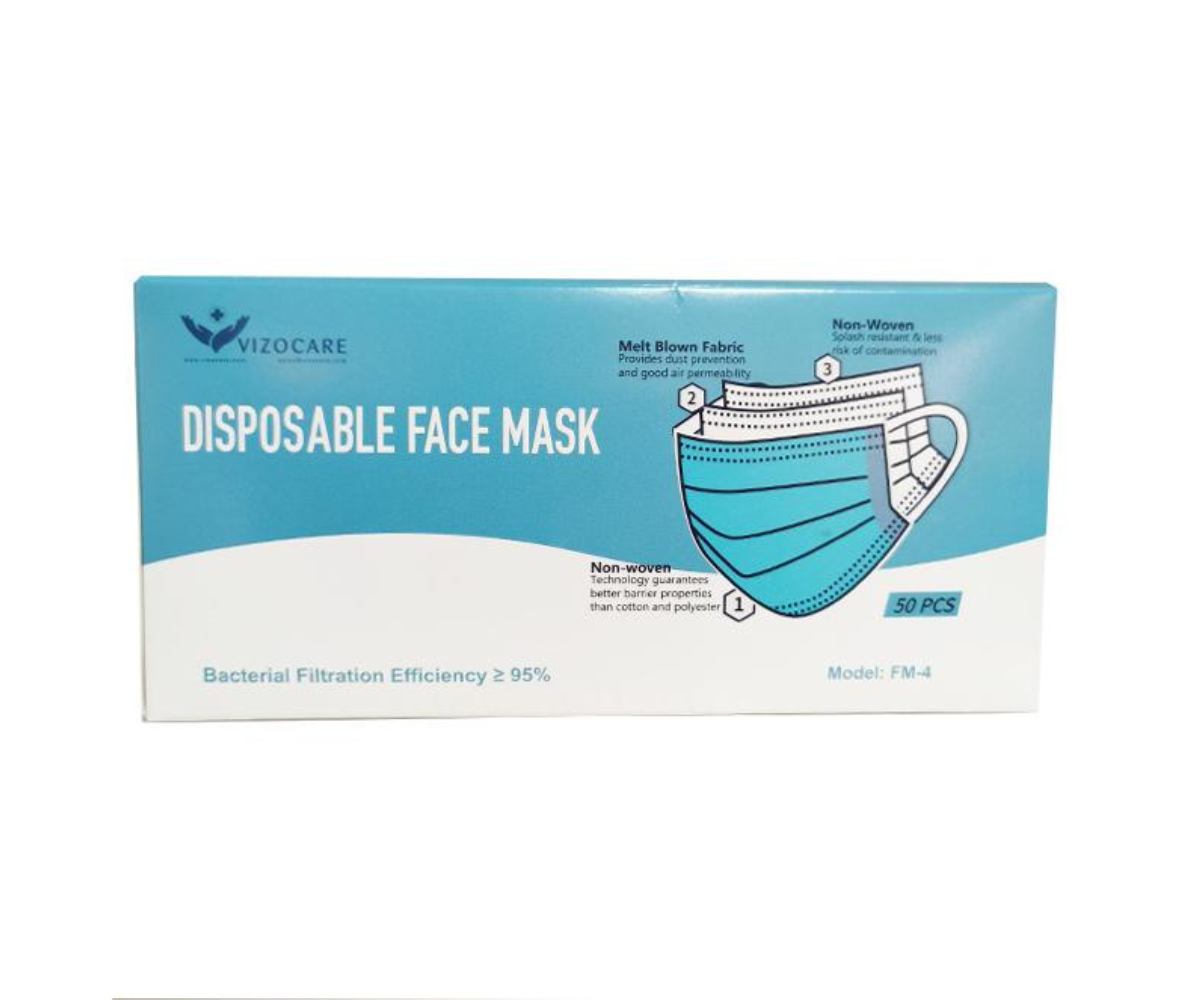 Disposable Face Masks - Blue