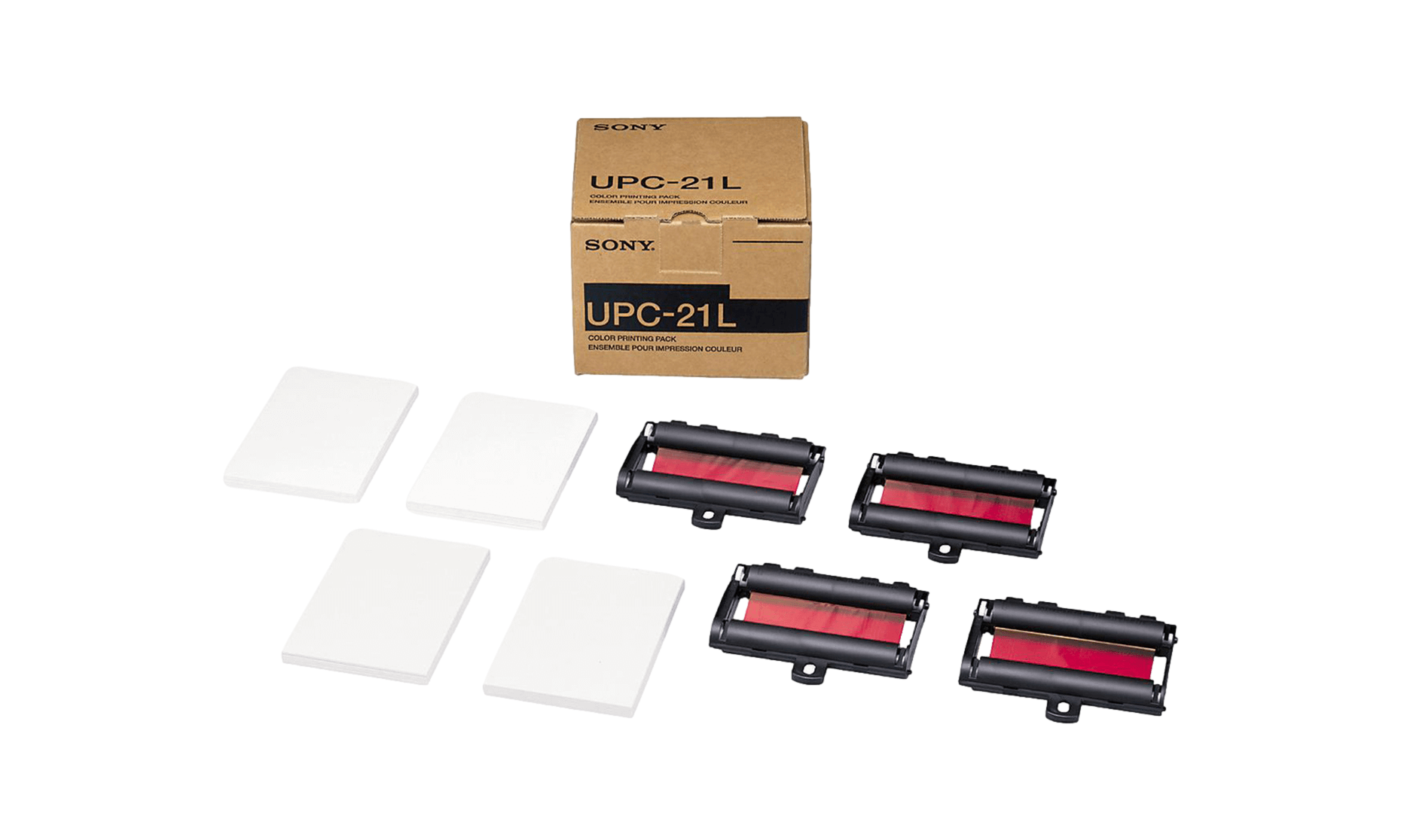 SONY UPC-21L カラープリンティングパック 6個入り SONY UPC-21L カラープリンティングパック 6個入り Sony UPC-21L Color
