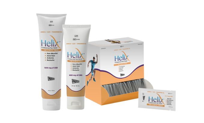 The Helix CBD Clinical Cream is available in different variations at ERI