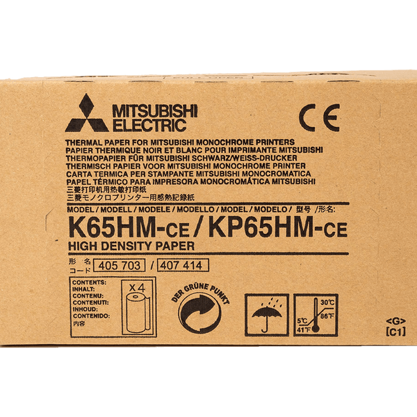 Carta Termica Mitsubishi Alta Densità | K65HM-CE | Per Stampanti Medicali - Foto 7