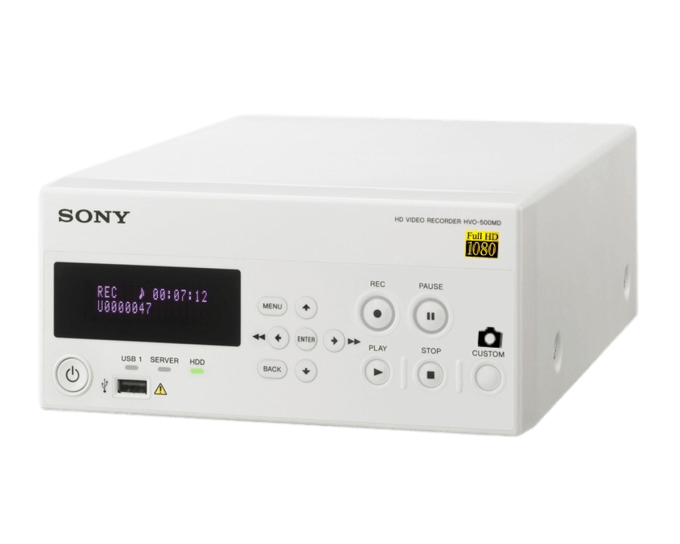 The HVO-500MD/SUR (Surgical Version) Full HD is a surgical video recorder from Sony.