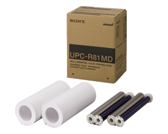 Sony UPC-R81MD Color Print Pack (paper + ink ribbons) compatible with Sony printers