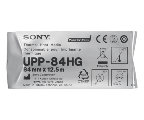 Sony UPP-84HG Roll high glossy ultrasound paper compatible with Sony printer 