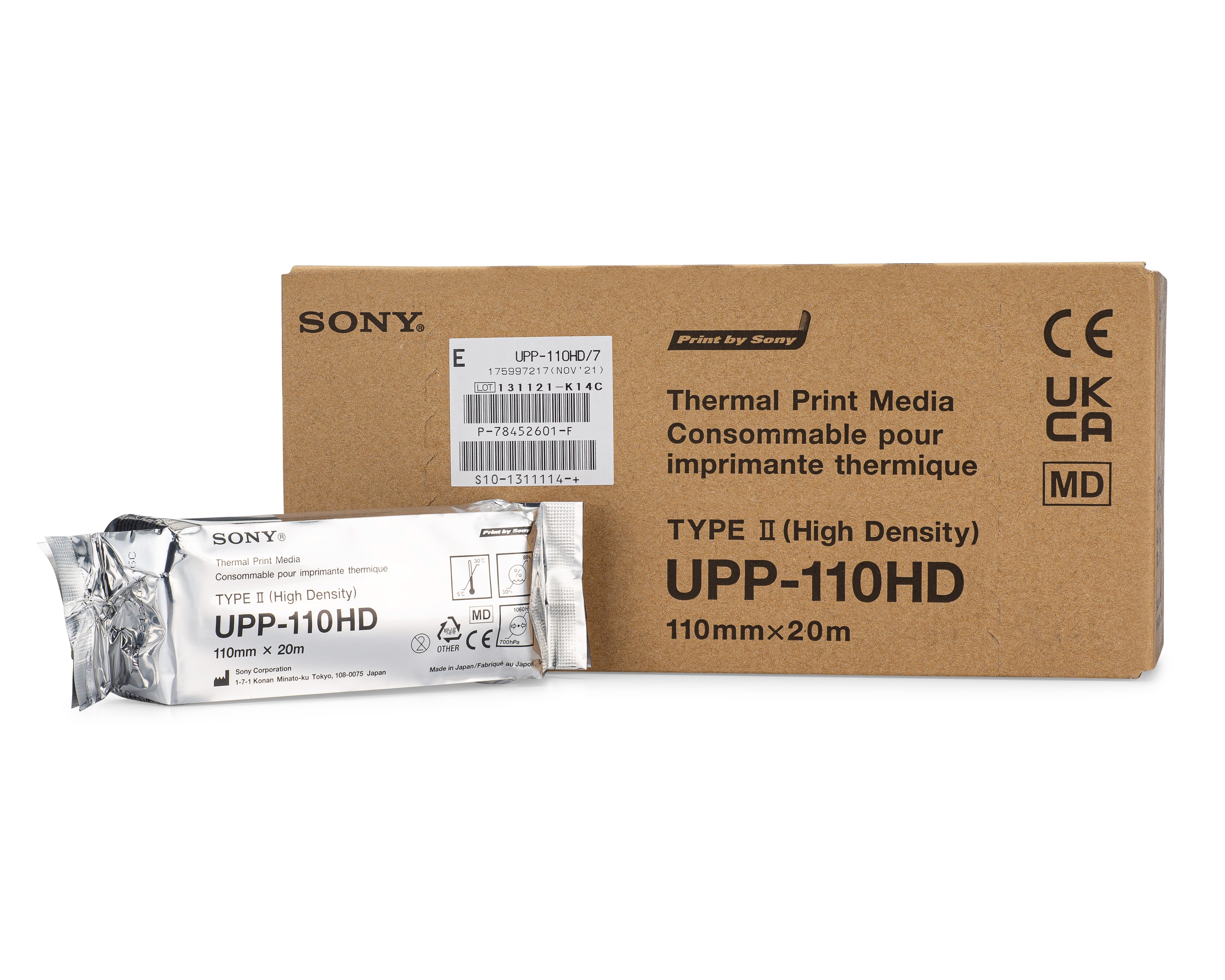 Sony UPP-110HD high density ultrasound paper