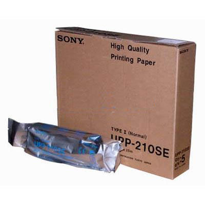 Sony UPP-210SE standard black and white thermal paper compatible with Sony printers - Type II - 5 rolls per box